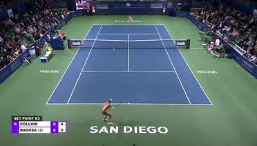 Match Highlights | Danielle Collins vs Paula Badosa | WTA San Diego Open 2022