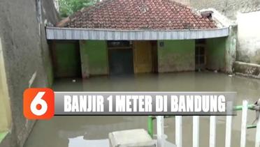 Sungai Citarum Meluap, Ratusan Rumah Warga di Bandung Terendam Banjir Hingga Satu Meter