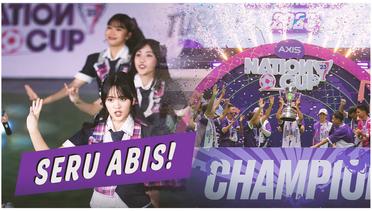 Kehebohan AXIS Nation Cup 2023, Persaingan Ketat Menjadi Juara Sejati dan Aksi Menawan JKT48