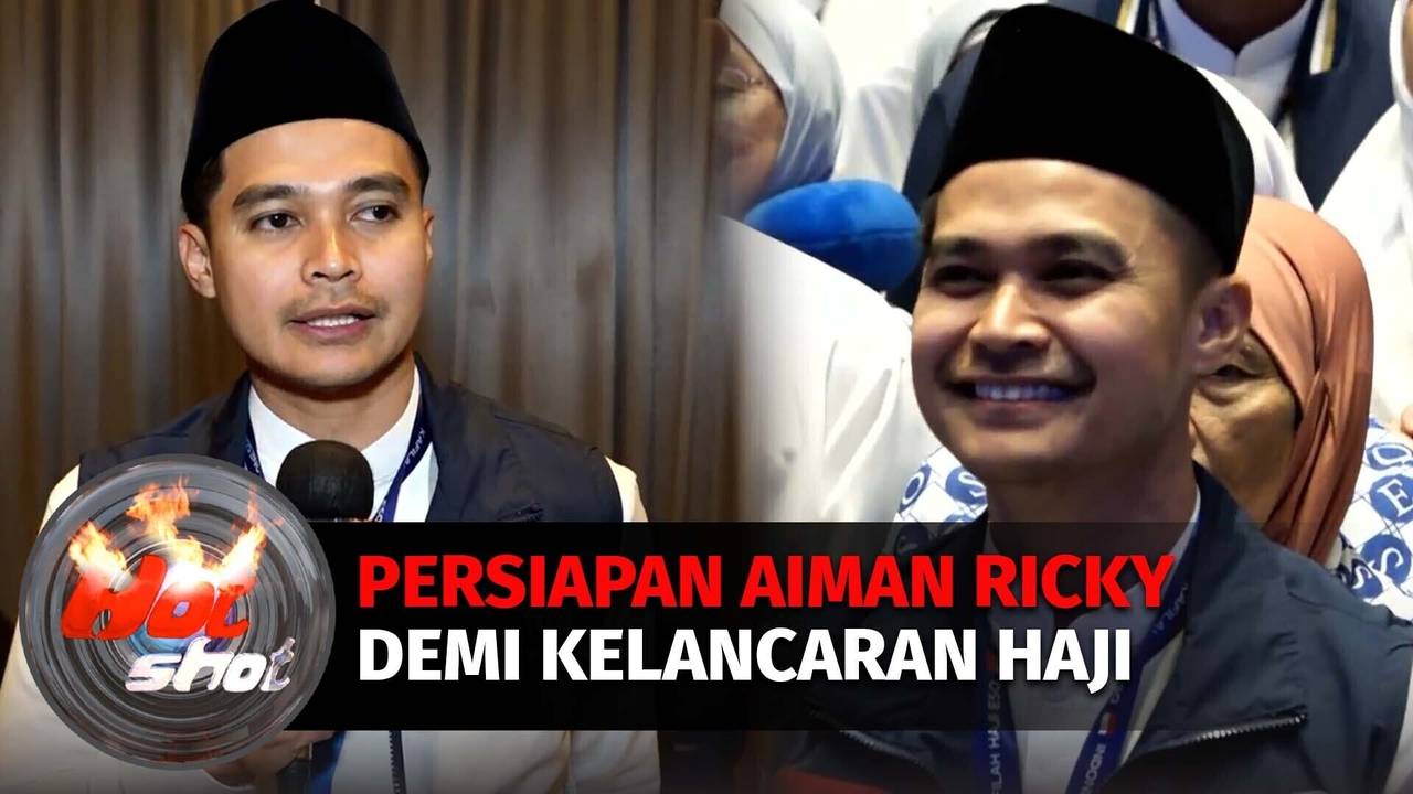Aiman Ricky Berangkat Haji, Jadi Tour Leader 266 Orang Jamaah | Hot Shot