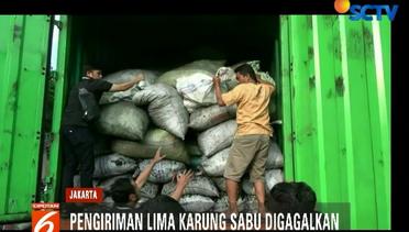 Polisi Gagalkan Penyelundupan 5 Karung Sabu dari Pekanbaru - Liputan 6 Pagi