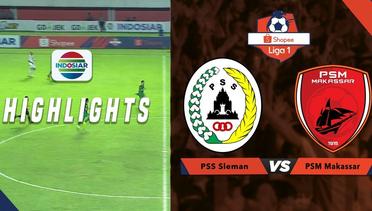Half-Time Highlights: PSS Sleman vs PSM Makassar | Shopee Liga 1