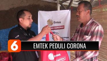 Emtek Peduli Corona Distribusikan Ratusan Paket Sembako untuk Warga Cisarua