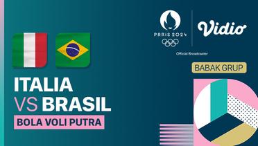 Bola Voli Putra Pool B: Italia vs Brasil - Olympic Games Paris 2024