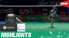 Match Highlight | Putri Kusuma Wardani (Indonesia) 2 vs 0 Line Christophersen (Denmark) | BWF Spain Masters 2021