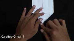 Cara Membuat Origami Dasi Kupu-Kupu