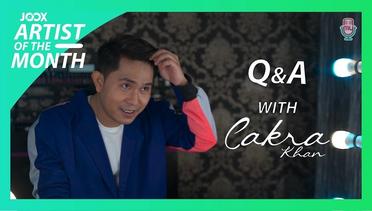 Q&A Cakra Khan - JOOX Artist Of The Month Desember 2021