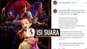 Sherina Munaf Isi Suara di Film Animasi Terbaru Studio Ghibli