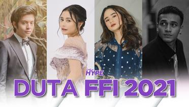 4 Bintang Muda Berbakat Jadi Duta Festival Film Indonesia 2021