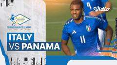 Italy vs Panama - Mini Match | Maurice Revello Tournament