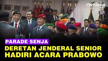 Deretan Jenderal TNI Senior Hadiri Parade Senjata Digelar Menhan Prabowo