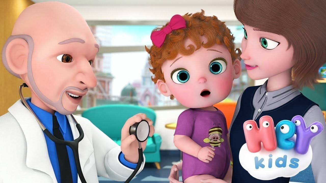 The Doctor song for kids 🩺 Baby Goes to Doctor cartoon | HeyKids - Nursery  Rhymes | Vidio