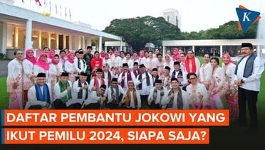 Daftar Menteri dan Wakil Menteri Jokowi yang Ikut Pemilu 2024