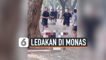 Ada Ledakan di Monas, Anggota TNI Jadi Korban
