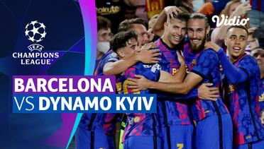 Mini Match - Barcelona vs Dynamo Kyiv | UEFA Champions League 2021/2022