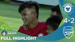 Full Highlight - Indonesia All Stars U20 (4) vs (2) Arsenal U20 | U20 International Cup Bali 2019