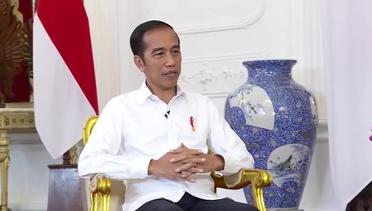Wawancara Joko Widodo di Istana Presiden