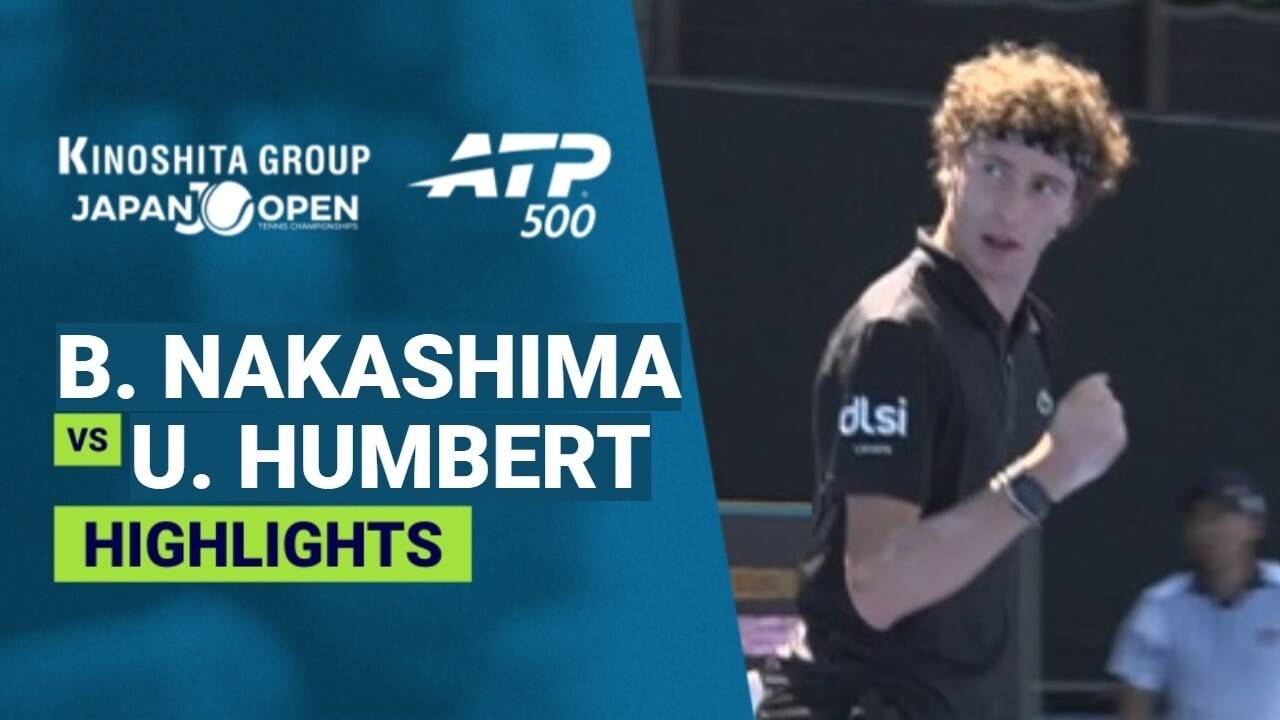 Brandon Nakashima vs Ugo Humbert - Round 1 (Court 1) | ATP 500: Kinoshita Group Japan Open Tennis Championships 2026