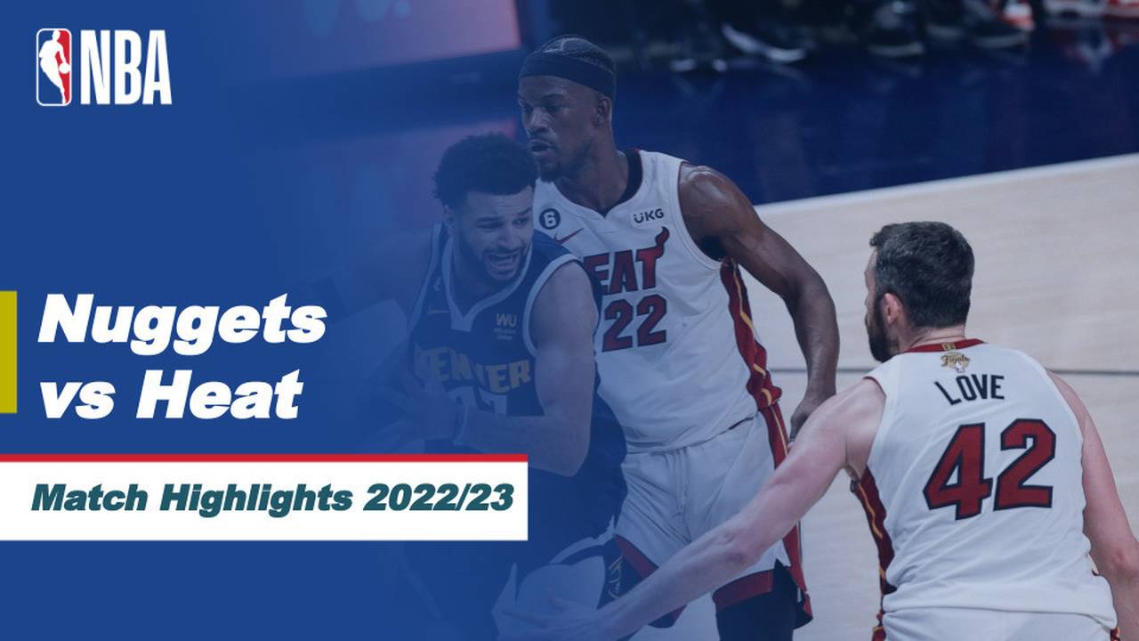 Match Highlights Game 3 Denver Nuggets vs Miami Heat NBA Finals 2022/23 Vidio