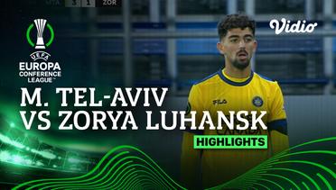 M. Tel-Aviv vs Zorya Luhansk - Highlights | UEFA Europa Conference League 2023/24