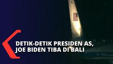 Pesawat Kepresidenan Biru-Putih Mendarat di Bandara Ngurah Rai, Presiden AS Joe Biden Tiba di Bali!