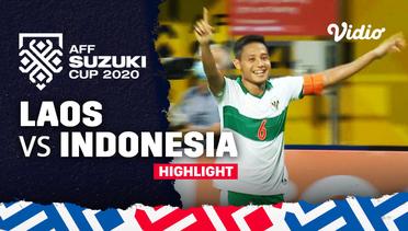 Highlight - Laos vs Indonesia | AFF Suzuki Cup 2020