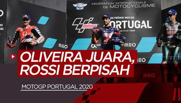 Hasil Seri Terakhir MotoGP 2020, Miguel Oliveira Tercepat dan Perpisahan Valentino Rossi dengan Yamaha