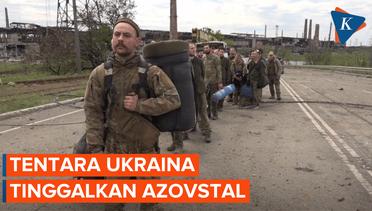 Tentara Ukraina Tinggalkan Pabrik Azovstal