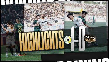 PIALA PRESIDEN 2022 | MATCH HIGHLIGHT | HIGHLIGHT PSS SLEMAN VS DEWA UNITED FC