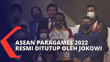 Presiden Jokowi Tutup ASEAN Paragames 2022 di Solo