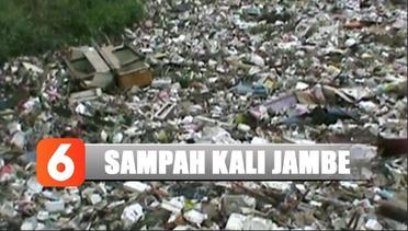 Tumpukan Sampah Penuhi Kali Jambe Bekasi - Liputan 6 Siang