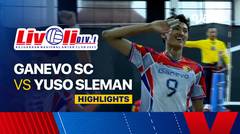 Putra: Ganevo SC vs Yuso Sleman - Highlights | Livoli Divisi 1 2023
