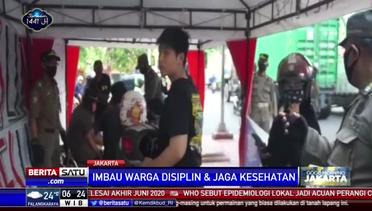 Pelanggar PSBB di Jakarta Dihukum Pakai Rompi