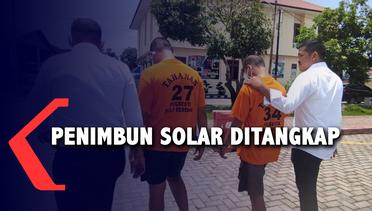 Polisi Tangkap 2 Penimbun Solar di Deli Serdang