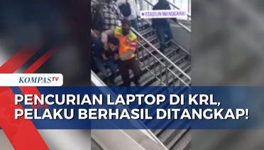 Pencuri Laptop Ditangkap di KRL Jurusan Bogor-Jakarta, Pelaku Bongkar Tas Penumpang