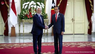 Pertemuan Bilateral Presiden Jokowi dengan PM Timor Leste Xanana Gusmao, 4 September 2023