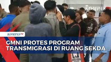 Ricuh! Aktivis GMNI Protes Program Transmigrasi yang Telantarkan 14 Warga Sikka