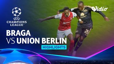 Braga vs Union Berlin - Highlights | UEFA Champions League 2023/24