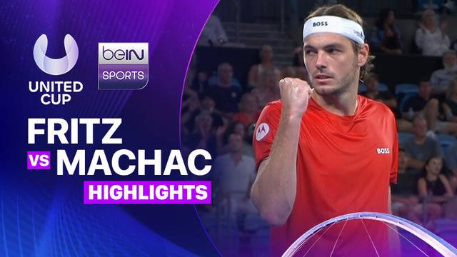 T. Fritz (USA) vs T. Machac (CZE) - Highlights | United Cup 2025