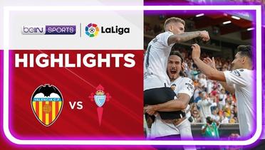 Match Highlights  | Valencia vs Celta Vigo |  LaLiga Santander 2022/2023