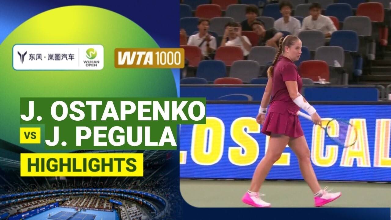 Jelena Ostapenko vs Jessica Pegula - Round of 32 | WTA 1000: Dongfeng - Voyah Wuhan Open 2026