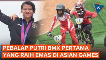 Amellya Nur Sifa, Atlet BMX yang Sumbang Emas Ke-4 Indonesia di Asian Games