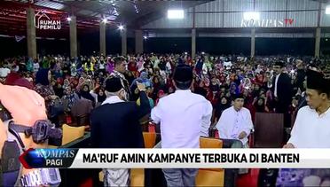 Kampanye di Banten, Ma’ruf Sebut Jokowi sebagai Sosok yang Hargai Ulama