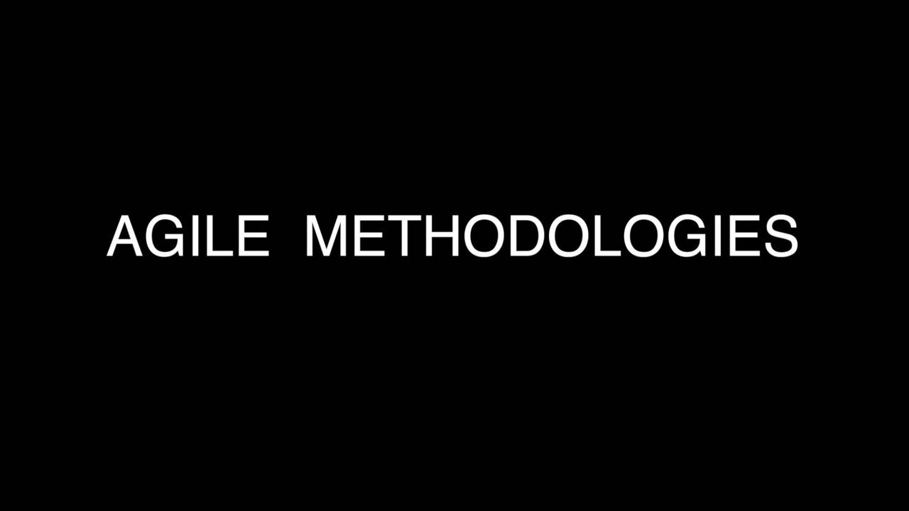 Agile Methodologies 101 Vidio 3644