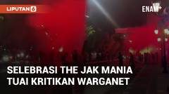 Selebrasi The Jak Mania di Jalan Solo Yogyakarta Tuai Kritikan Warganet