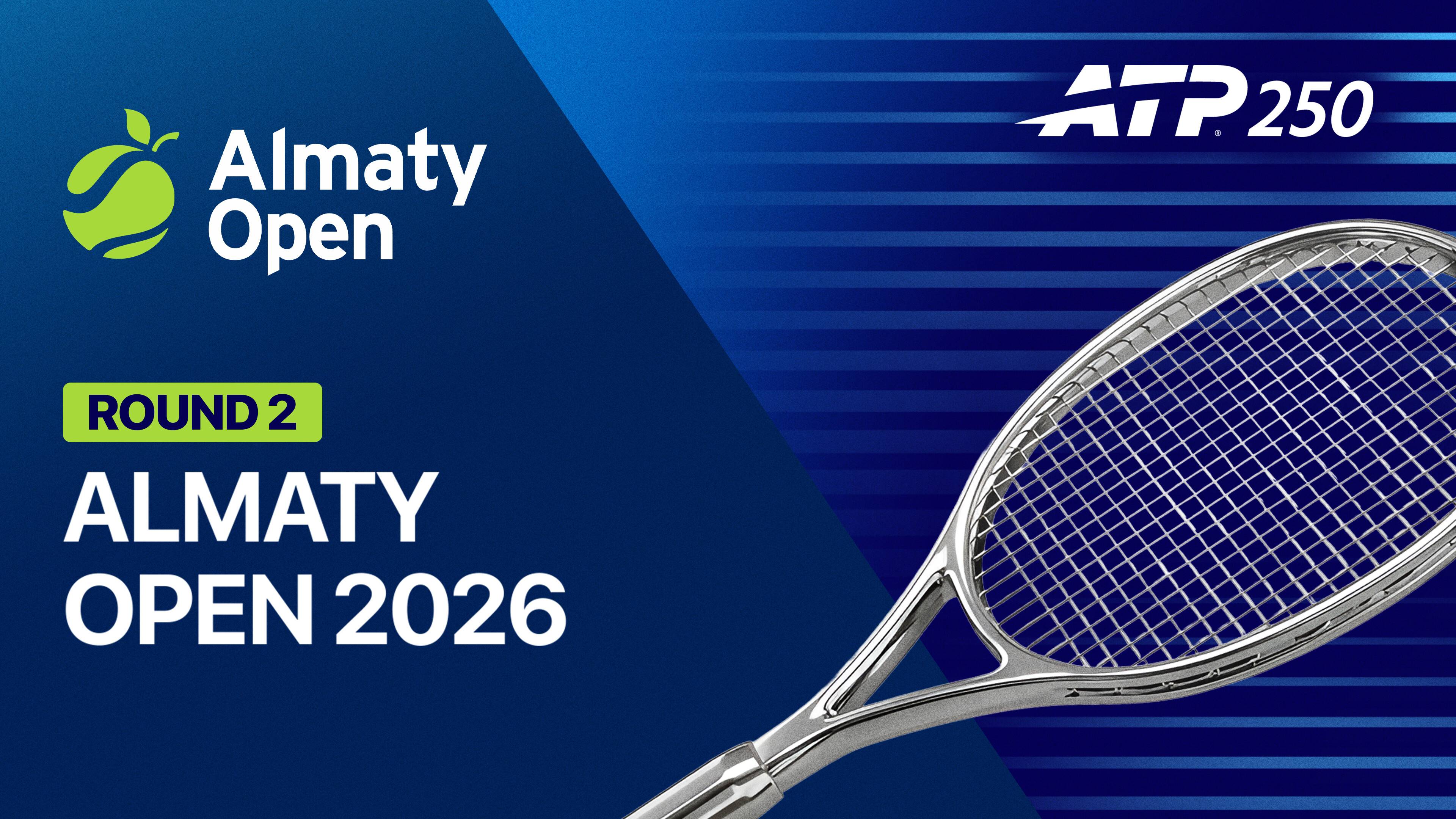Adrian Mannarino vs Andrey Rublev - Round 2 | ATP 250: Almaty Open 2026