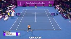 Match Highlights | Anett Kontaveit vs Ons Jabeur | WTA Qatar Totalenergies Open 2022