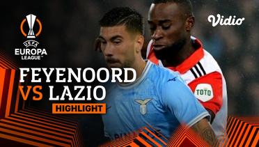 Highlights  - Feyenoord vs Lazio | UEFA Europa League 2022/23