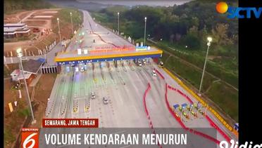 Volume Kendaraan di GT Kalikangkung Semarang Menurun Pagi Ini - Liputan 6 Pagi