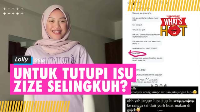 Lolly Curiga Dugaan Berita Kehamilannya Cuma Untuk Tutupi Isu Azizah Salsha Selingkuh?